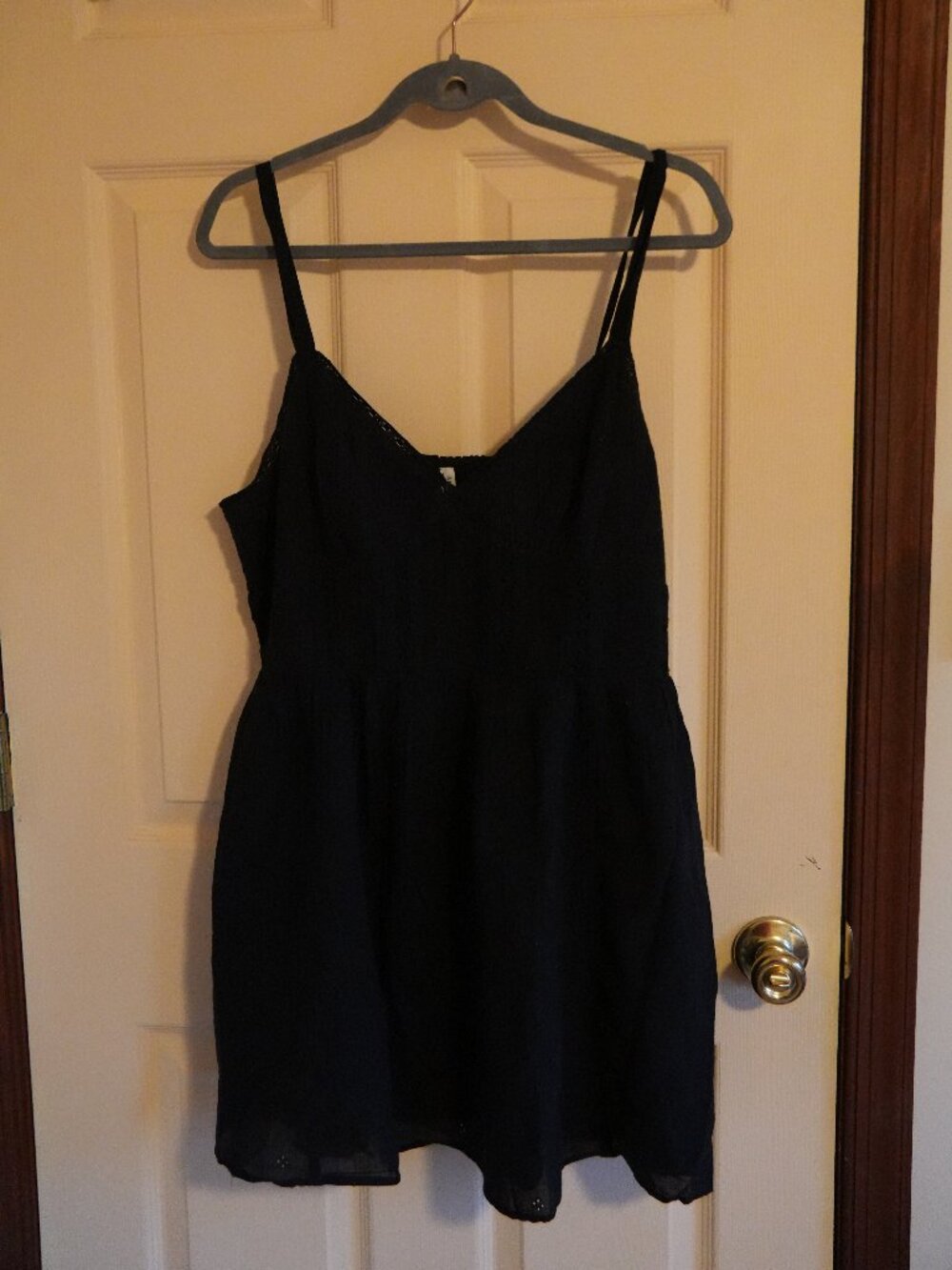 American Eagle Women's Black Summer Dress, Size L